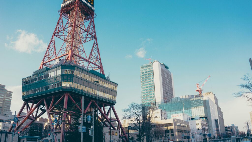 札幌テレビ塔の風景